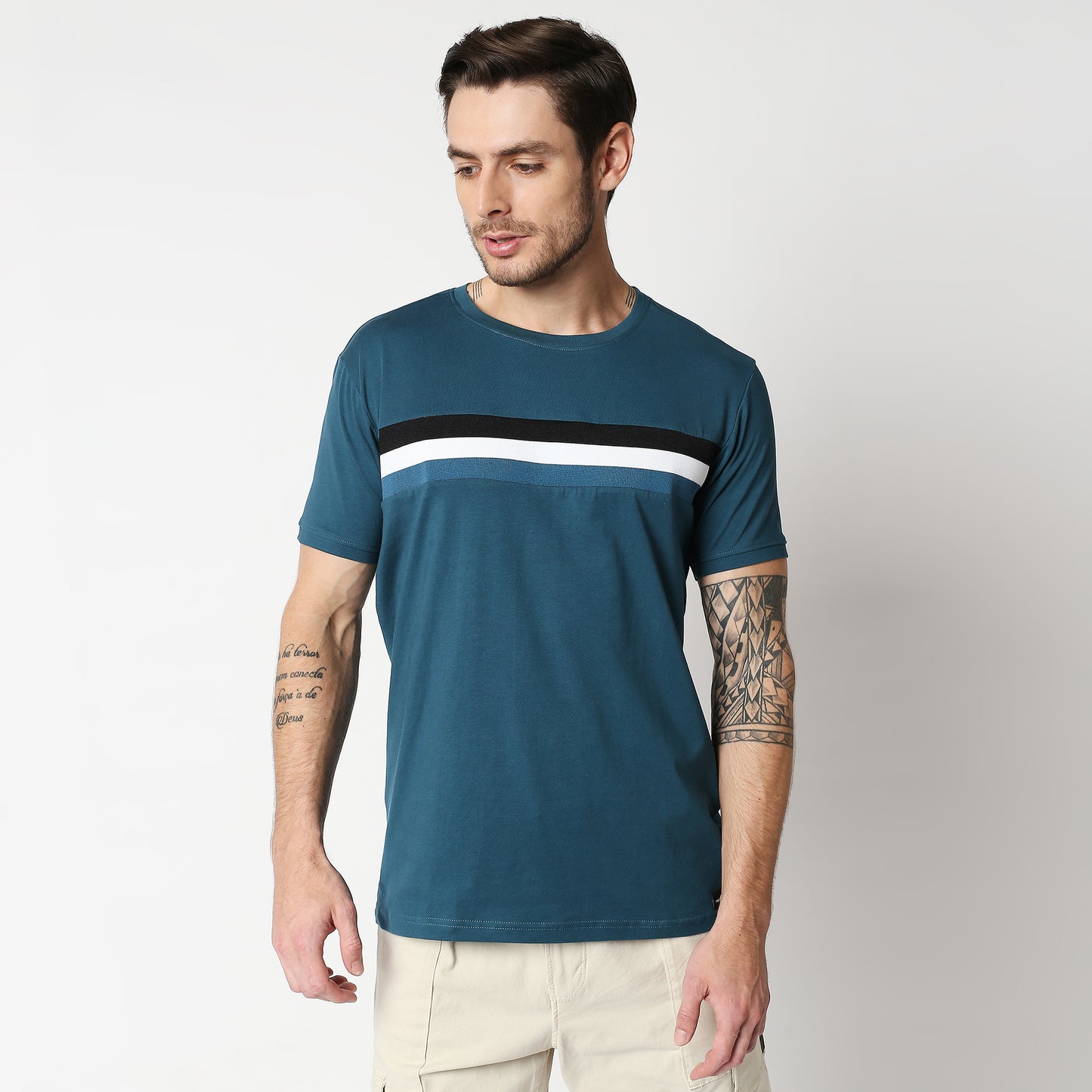 Fostino P1005 Crew-Neck T-shirt +2 colors - Fostino - T-Shirts