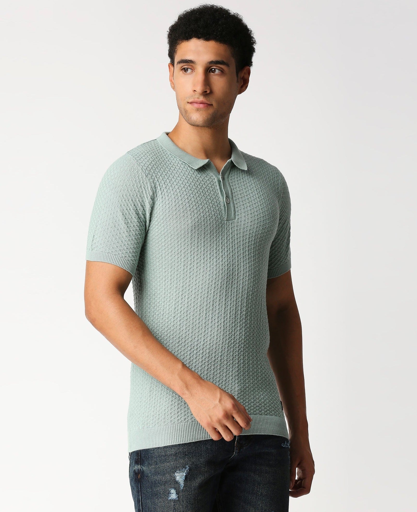 Fostino Beta Green Polo T-Shirt - Fostino T-Shirts
