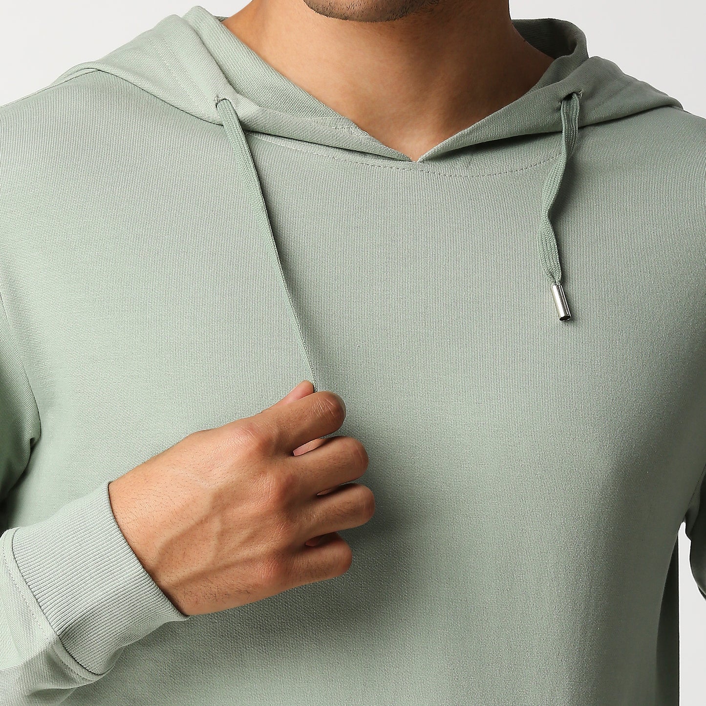 Fostino Hoodie G Blue Plain Full Sleeves - Fostino Hoodies