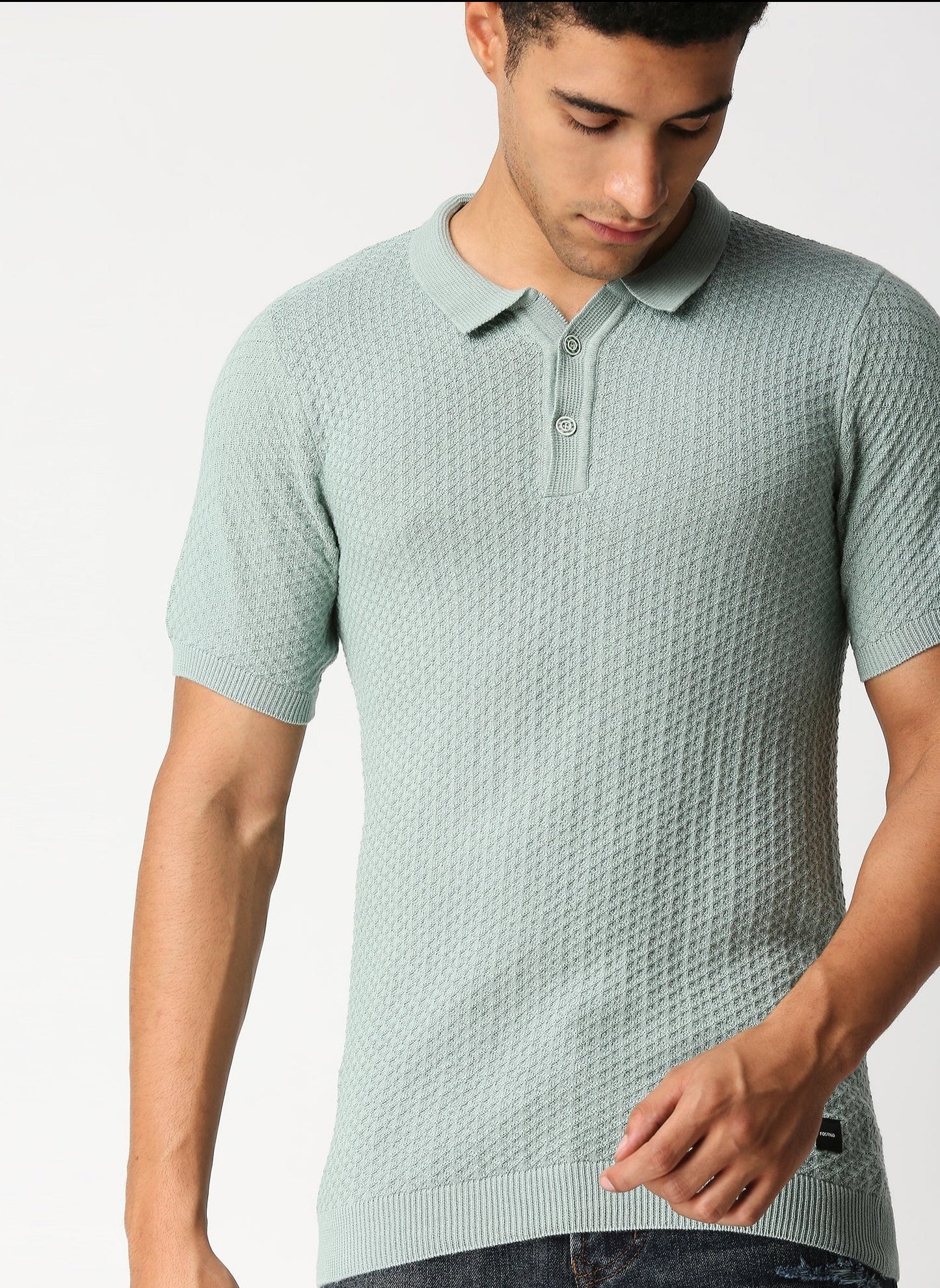 Fostino Beta Green Polo T-Shirt - Fostino T-Shirts