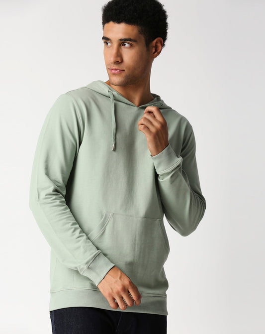 Fostino Hoodie G Blue Plain Full Sleeves - Fostino Hoodies