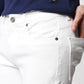 Fostino White Distress Jeans - Fostino Jeans
