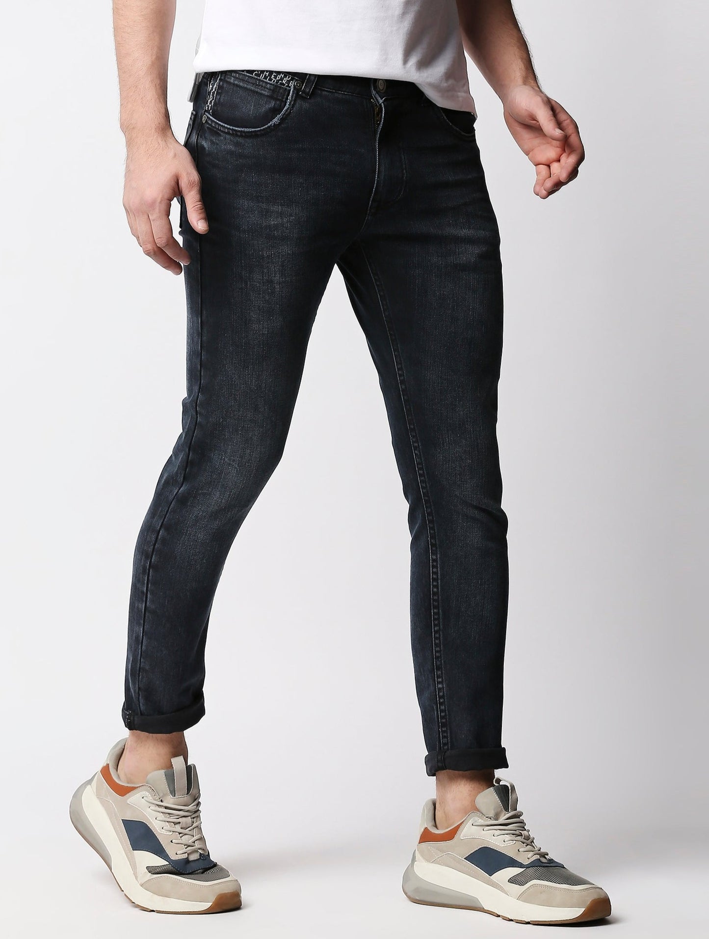 Fostino Raw Wash Jeans - Fostino - Jeans