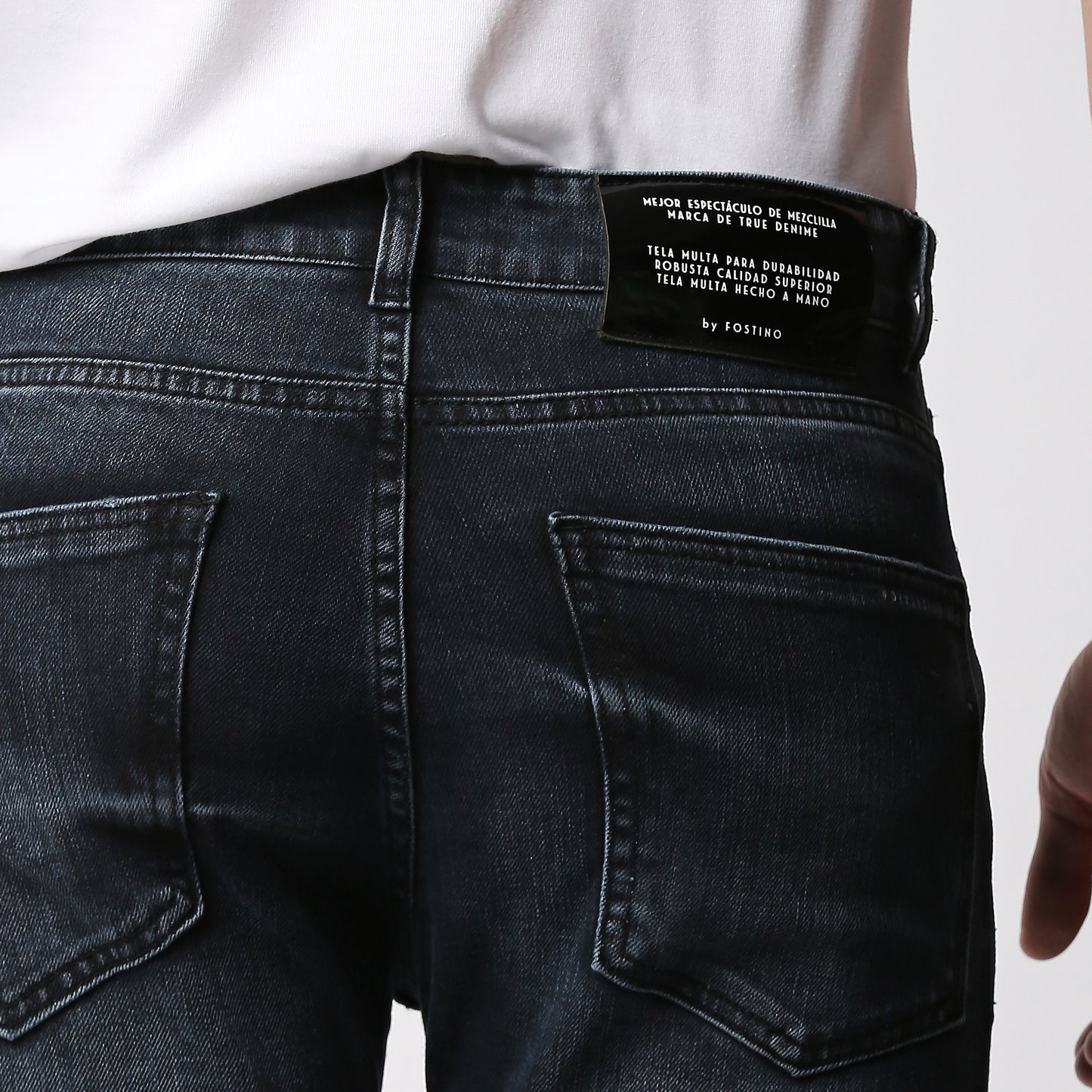 Fostino Raw Wash Jeans - Fostino - Jeans
