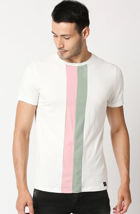 Fostino Auckland White Round Neck T-Shirt - Fostino - T-Shirts