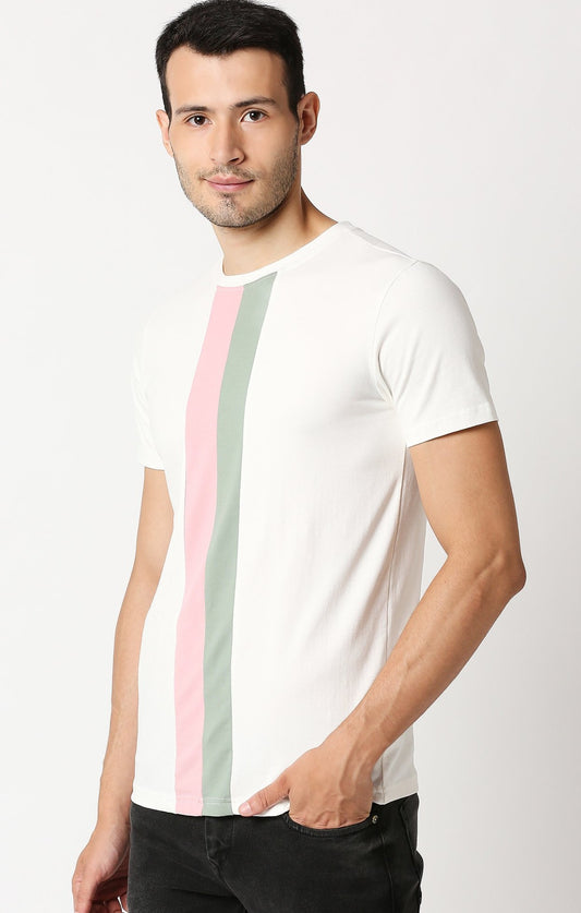 Fostino Auckland White Round Neck T-Shirt - Fostino - T-Shirts