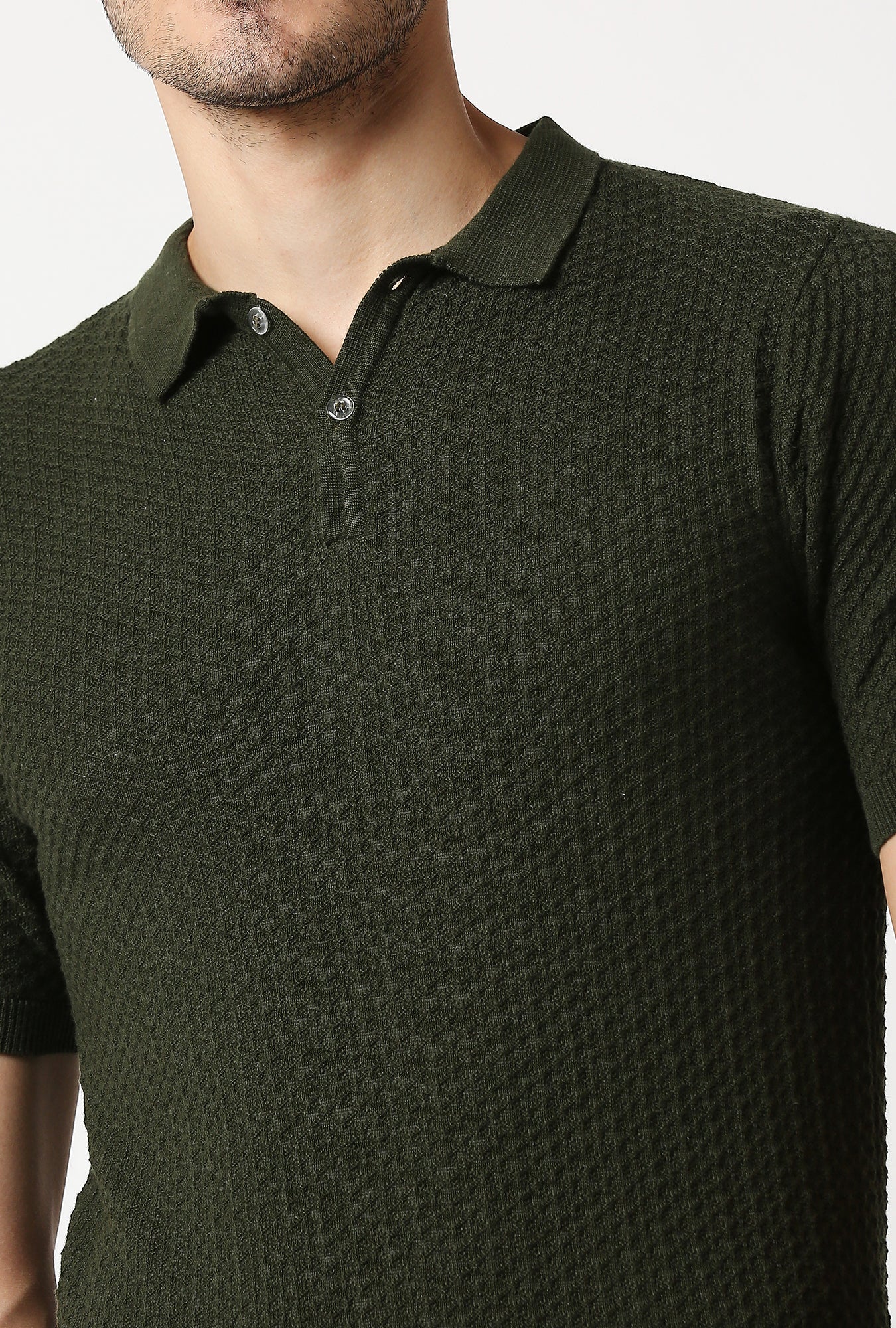 Fostino Beta Dark Green Polo T-Shirt - Fostino - T-Shirts