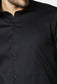 Fostino Plain Lycra Navy Full Sleeves Shirt - Fostino - Shirts