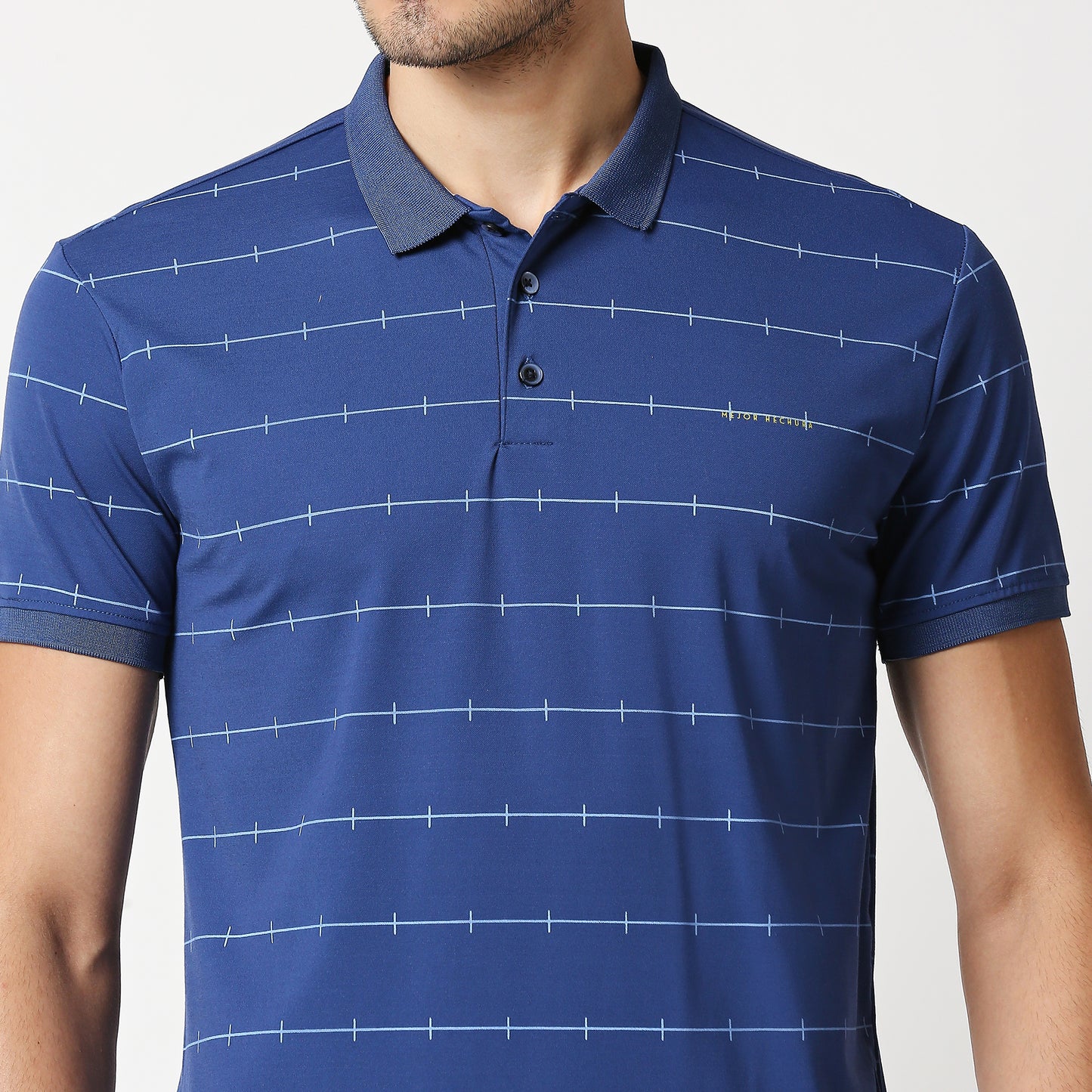 Fostino Jacob Blue Polo T-Shirt - Fostino - T-Shirts
