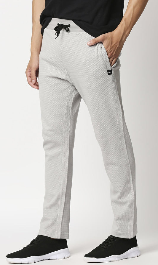 Fostino Grey Popcorn Track Pant - Fostino - Tracks
