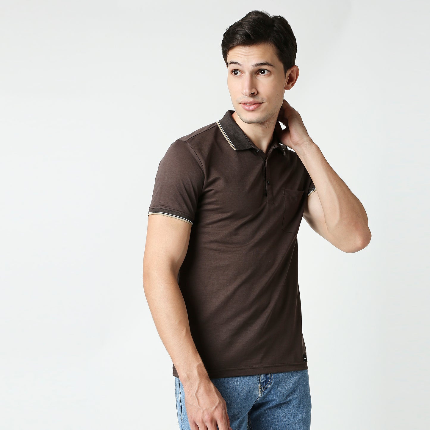 Fostino Mission Slim Fit Polo T-shirt + 3 colors - Fostino - T-Shirts
