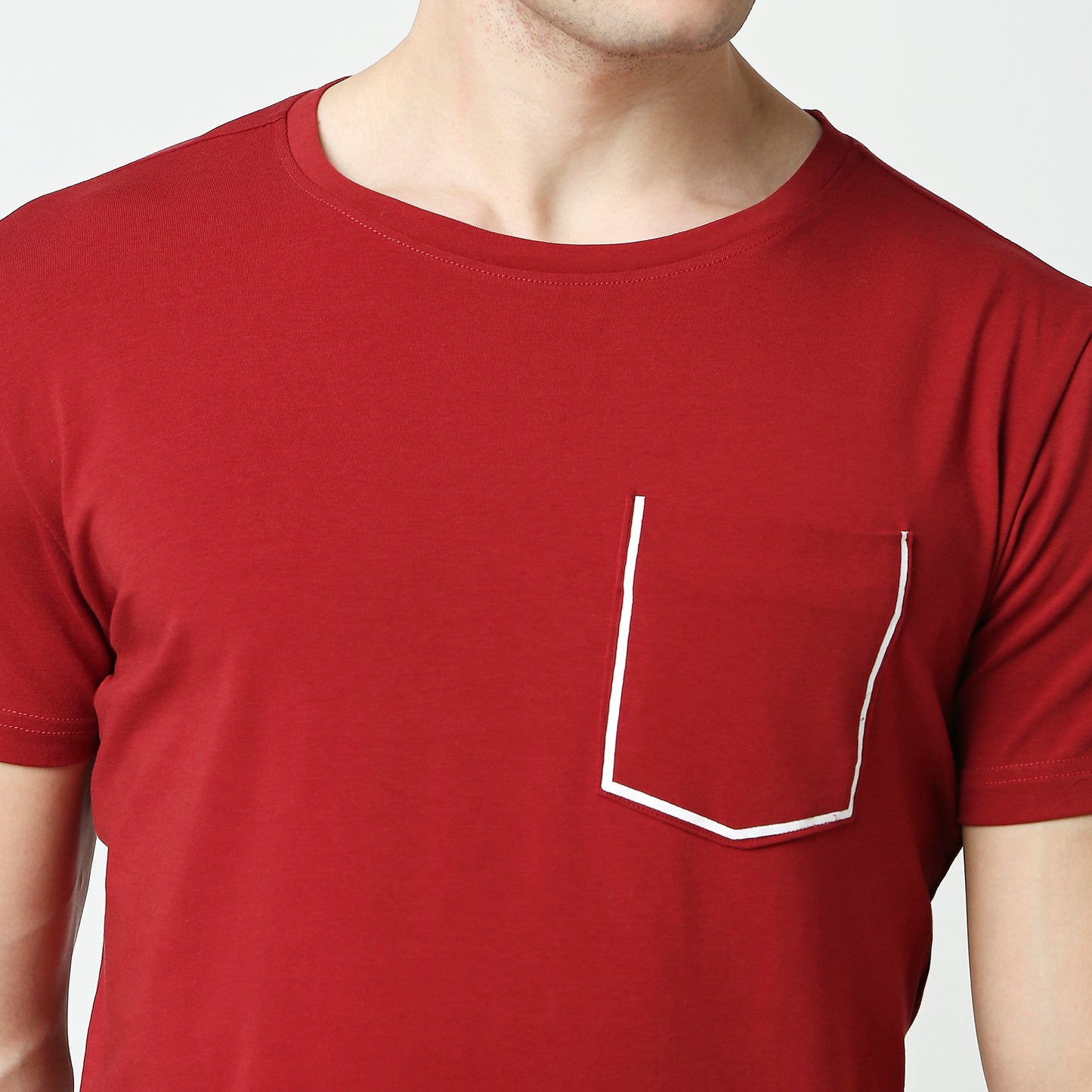 Fostino POCKET SQR round neck t-shirt - Fostino - T-Shirts