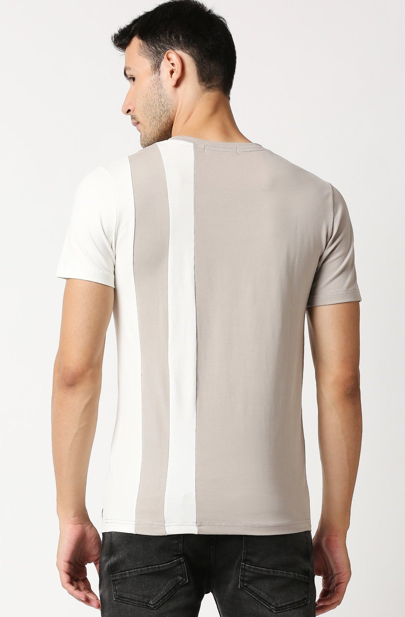 Fostino Salford Grey Round Neck T-Shirt - Fostino - T-Shirts