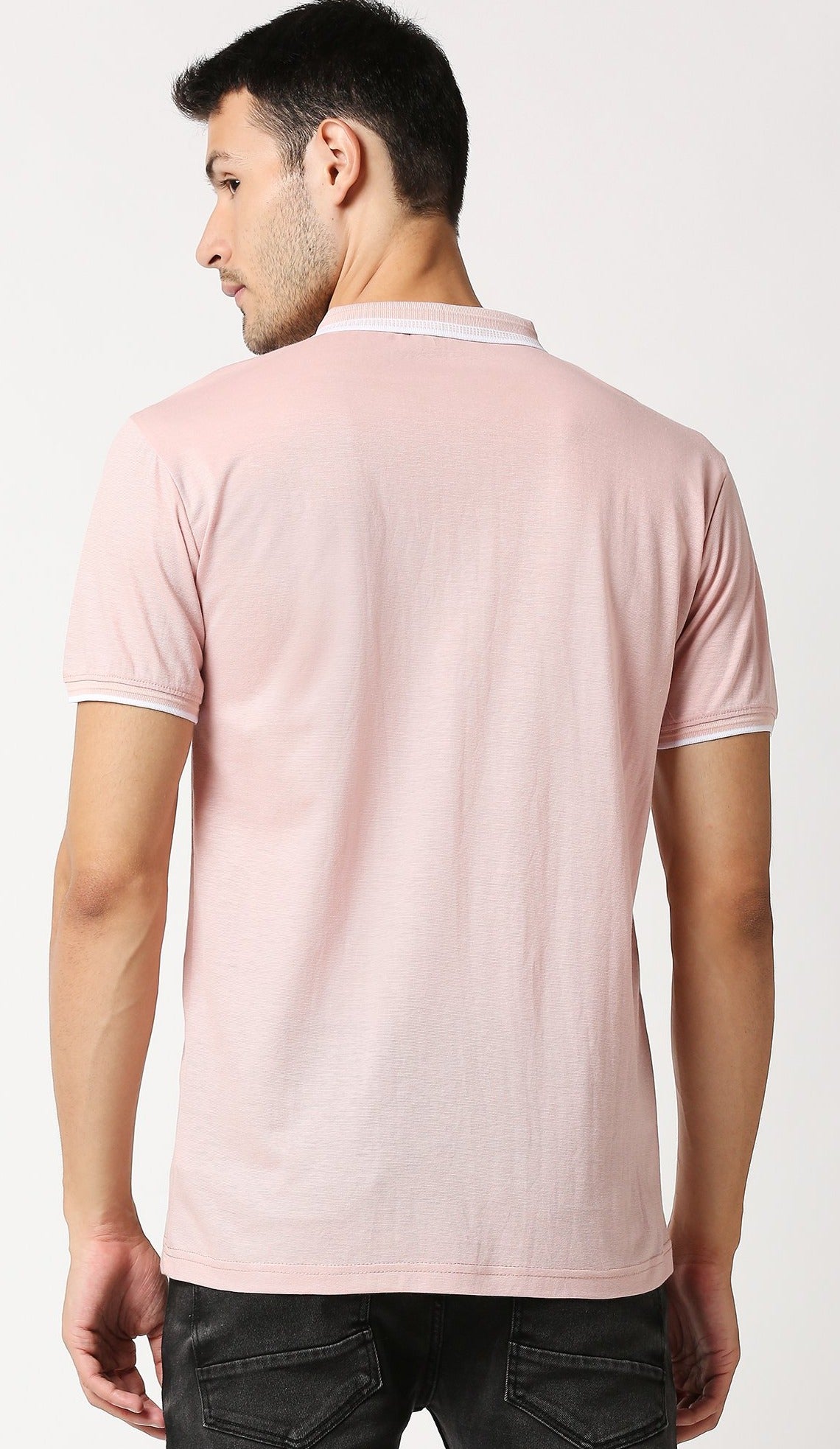 Fostino Zakat Light Pink Polo T-Shirt - Fostino - T-Shirts