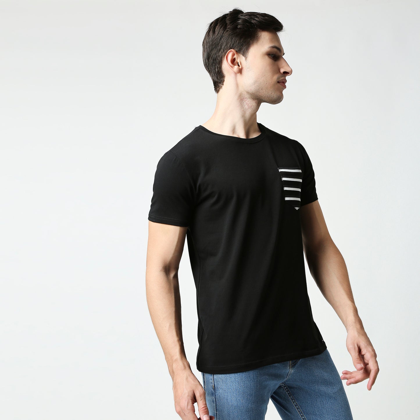 Fostino Zebra crew neck t-shirt - Fostino - T-Shirts