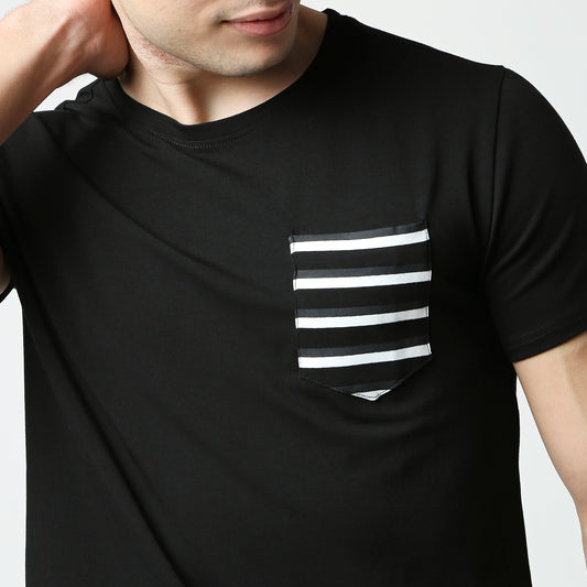 Fostino Zebra crew neck t-shirt - Fostino - T-Shirts