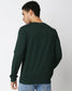Fostino Vintage Dark Green Plain Full Sleeves Tshirt - Fostino Shirts & Tops