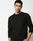 Fostino Vintage Black Plain Full Sleeves Tshirt - Fostino Shirts & Tops