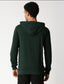 Fostino Dark Green Plain Full Sleeves Hoodies - Fostino Tshirt