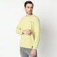 Fostino Sea Yellow Pullover Full Sleeves T-Shirt - Fostino - T-Shirts