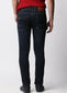 Fostino Navy Blue Wash Jeans - Fostino - Pants