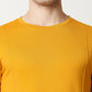 Fostino Beijing Mustard Round Neck T-Shirt - Fostino - T-Shirts