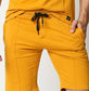 Fostino Beijing Plain Mustard Yellow Shorts with Piping in Front - Fostino Shorts