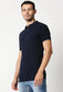 Fostino Beta Navy Polo T-Shirt - Fostino - T-Shirts