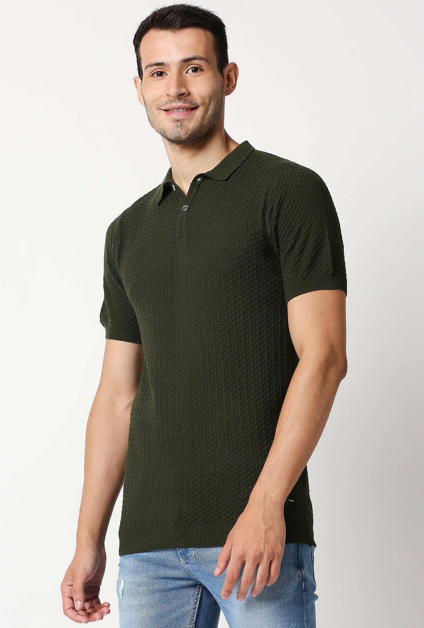 Fostino Beta Dark Green Polo T-Shirt - Fostino - T-Shirts