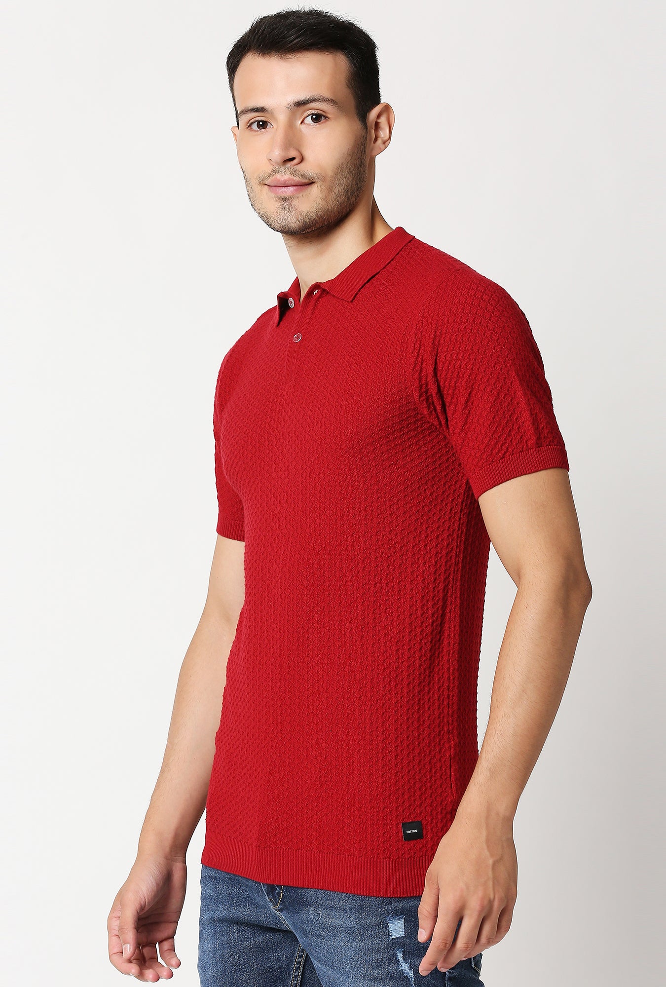 Fostino Beta Red Polo T-Shirt - Fostino - T-Shirts