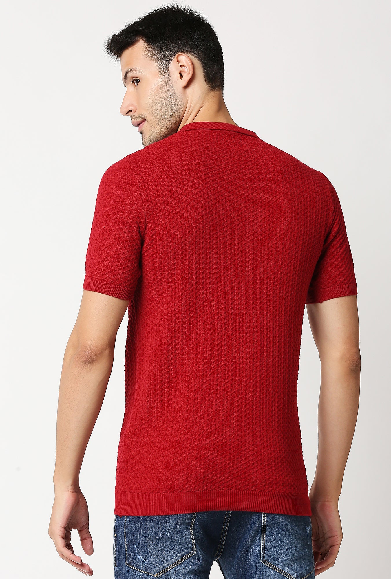 Fostino Beta Red Polo T-Shirt - Fostino - T-Shirts