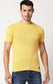 Fostino Escape Yellow Round Neck T-Shirt - Fostino - T-Shirts