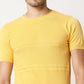 Fostino Escape Yellow Round Neck T-Shirt - Fostino - T-Shirts