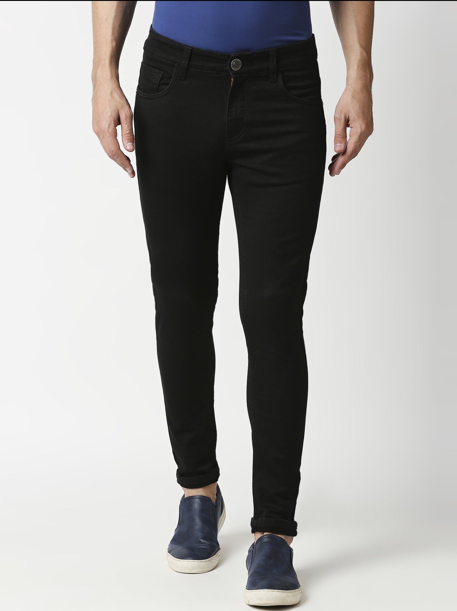 Fostino Black Jeans - Fostino - Jeans