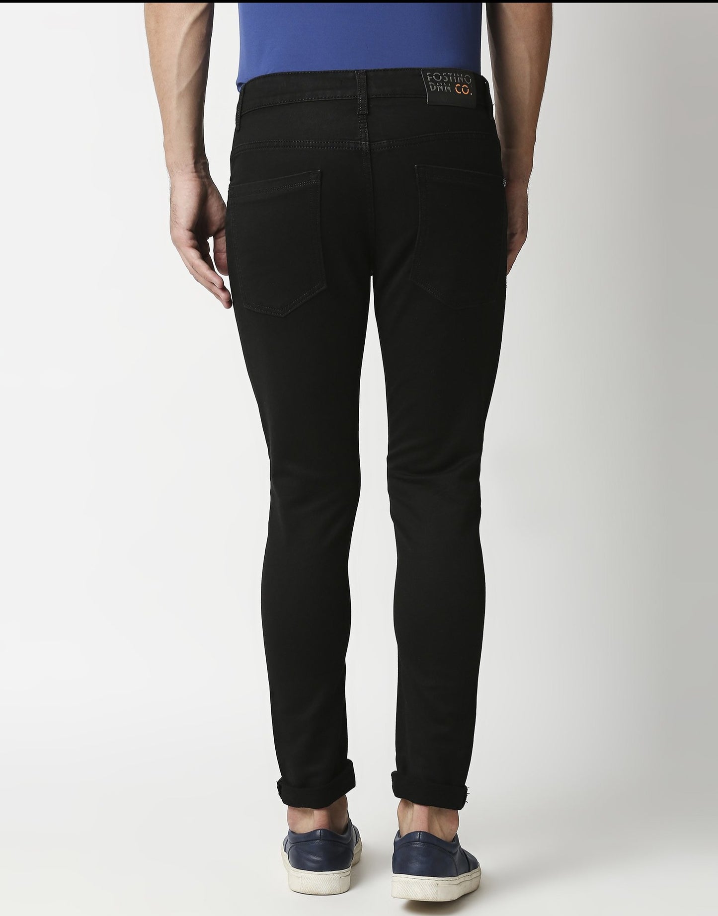 Fostino Black Jeans - Fostino - Jeans