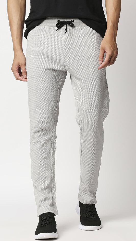 Fostino Grey Popcorn Track Pant - Fostino - Tracks
