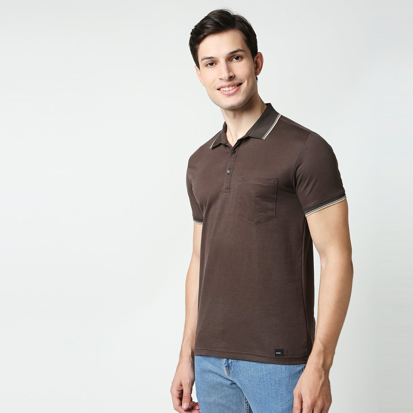 Fostino Mission Slim Fit Polo T-shirt + 3 colors - Fostino - T-Shirts