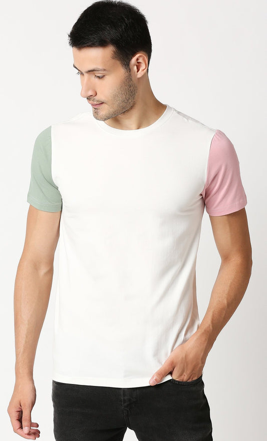 Fostino Nelson White Round Neck T-Shirt - Fostino - T-Shirts