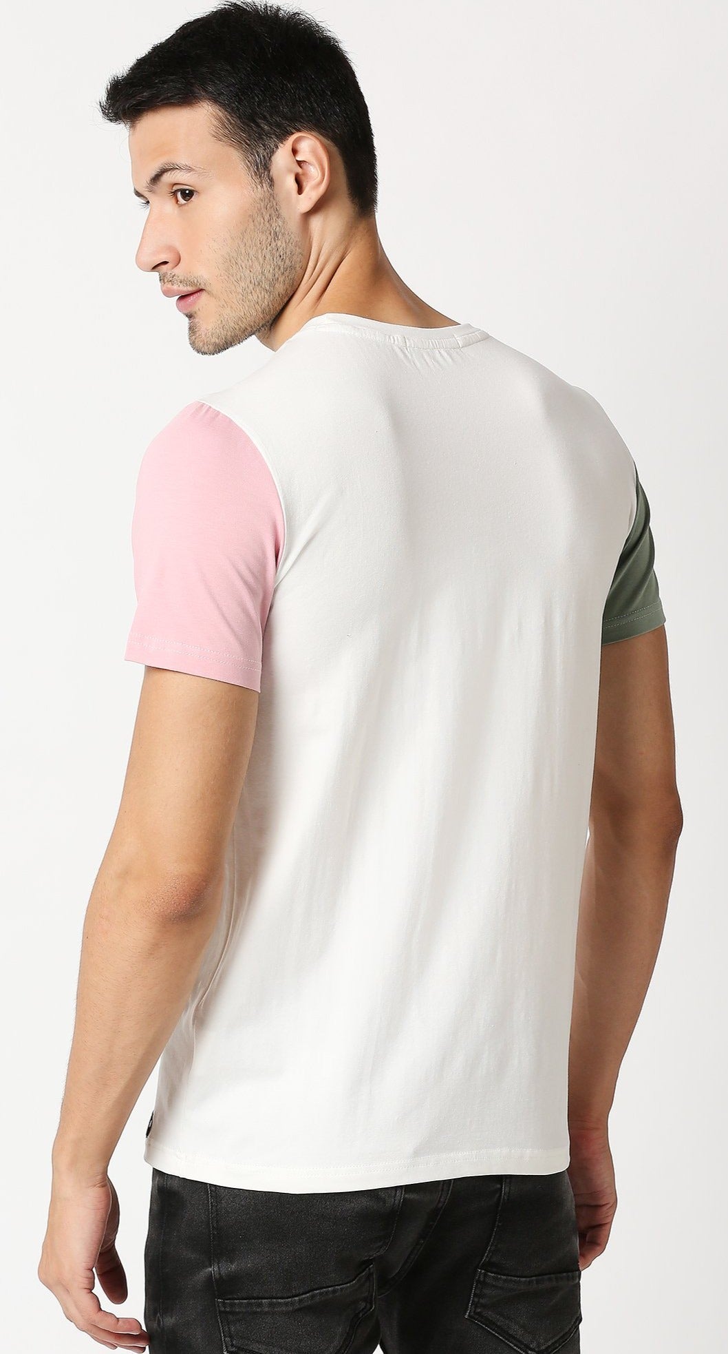 Fostino Nelson White Round Neck T-Shirt - Fostino - T-Shirts