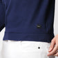 Fostino Dark Blue Knitted Full Sleeves T-shirt - Fostino - T-Shirts
