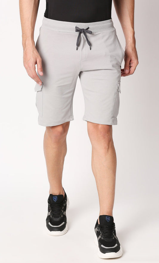 Fostino Victory Grey Cargo Short - Fostino - Shorts