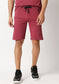 Fostino Shanghai Plain Dark Pink Short - Fostino - Shorts