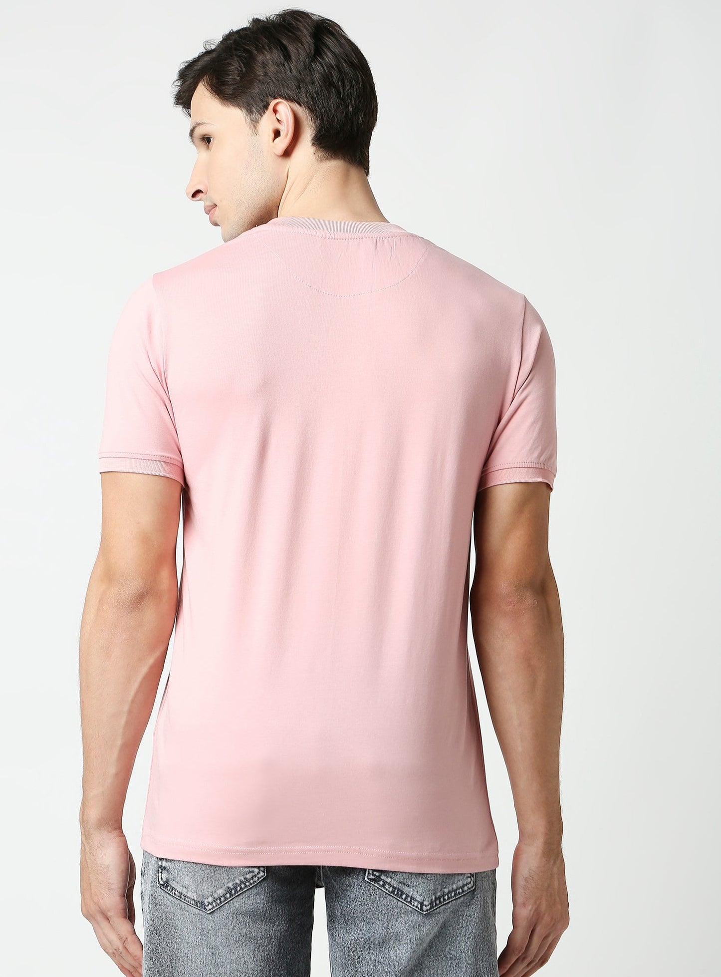 Fostino Swan Neck T-shirt with Zip - Fostino - T-Shirts